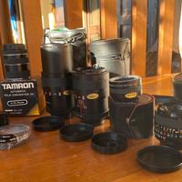 Obbiettivi/mat. fotografico Fujica, Tamron, Lumix