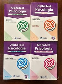 AlphaTest Psicologia – Kit completo 4 libri