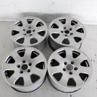 8E0601025 SET 4 CERCHI IN LEGA DA 15 POLLICI 5 FOR
