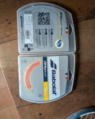 2 Set Corde Tennis Babolat RPM Blast 1.25mm - Nuov