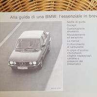 BMW serie 5 libretto 1985