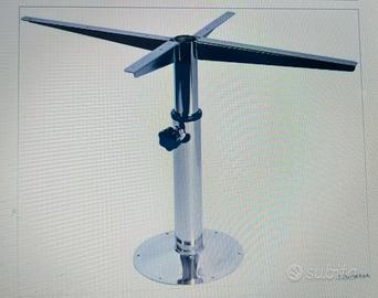 Tavolo barca telescopico inox