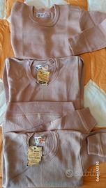 Set 3  Calde Maglie Bambino Anni 3 -5