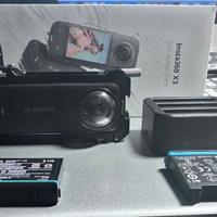 Insta360 x3 con doppia batteria originali €269
