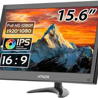 HTNZIR Monitor portatile da 15,6 pollici, piccolo