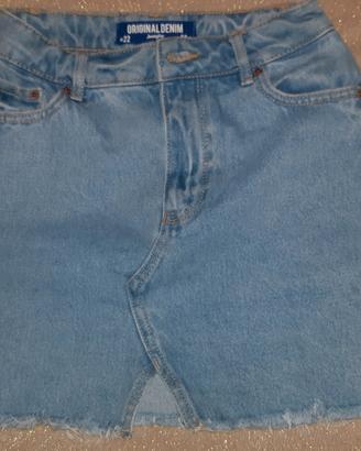 Gonna jeans original Denim tg 22 us