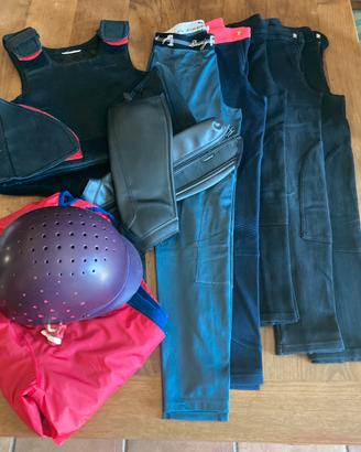 Abbigliamento e accessori per equitazione