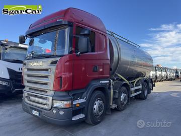 Scania R420 cisterna alimentari 4 assi 8x2 euro 5