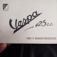 libretto  uso e manutenzione vespa piaggio 