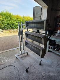 Lampada per asciugatura vernice