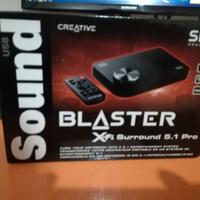 scheda audio sound blater x-fi surround 5.1 Pro