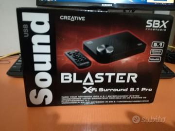 scheda audio sound blater x-fi surround 5.1 Pro