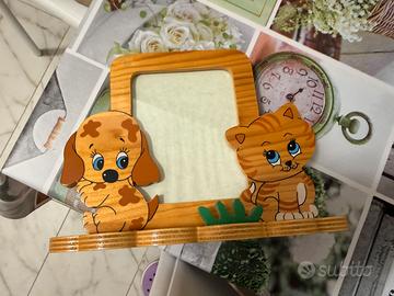 Cornice in legno con vetro 18*15