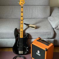 Squier by Fender Precision classic vibe '70s + amp