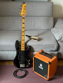 Squier by Fender Precision classic vibe '70s + amp