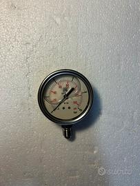 Manometro Nuova Fima INOX con glicerina 0-10 bar