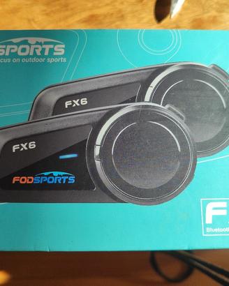 auricolari e microfono per moto Fodsports