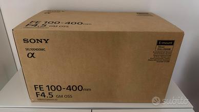 Sony FE 100-400mm F/4.5 OSS GM Lens (SEL100400MC)