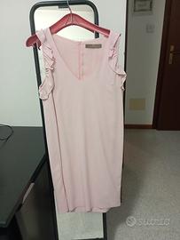 abito rosa corto 