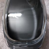 Casseruola  Inox Con coperchio In vetro. Nuova