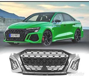 PARAURTI ANTERIORE PER AUDI A3 21- LOOK RS3