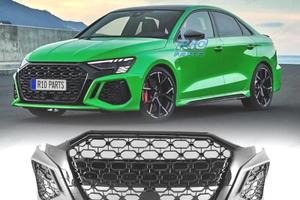 PARAURTI ANTERIORE PER AUDI A3 21- LOOK RS3