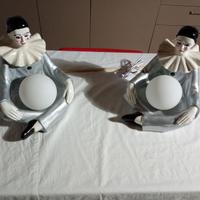 Coppia lampade vintage