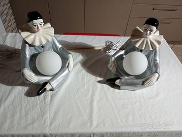 Coppia lampade vintage