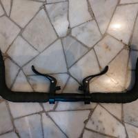 MANUBRIO BULLHORN NASTRO TAPPI LEVE RADIUS NUOVI