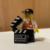 Lego Steven Spielberg Minifigure