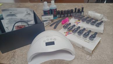 Kit Unghie Smalto Semipermanente Meanail Paris