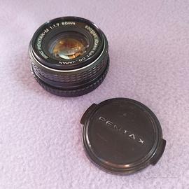 OBIETTIVO SMC PENTAX-M 50mm F 1:1,7 ATTACCO PENTAX