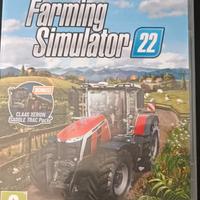farming simulator 22 PC nuovo non sigillato
