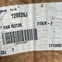 128839j fan Ventilatore ricambio originale daikin