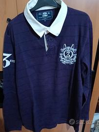 maglia uomo con collo di camicia 