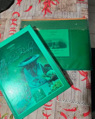 Lotto 10 Libri Ricettari Originali VORWERK BIMBY 