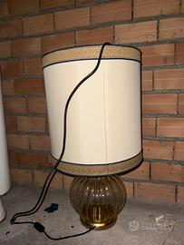 GRANDISSIMO LUME VINTAGE CON BASE IN VETRO