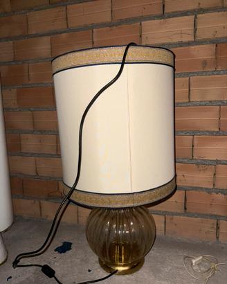GRANDISSIMO LUME VINTAGE CON BASE IN VETRO