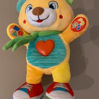 Clementoni -Lele coccole e parole, orsetto peluche