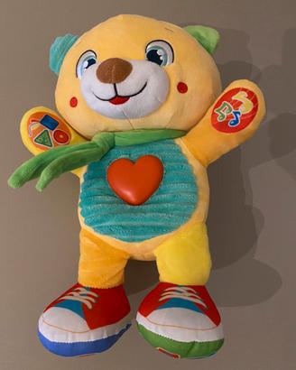 Clementoni -Lele coccole e parole, orsetto peluche