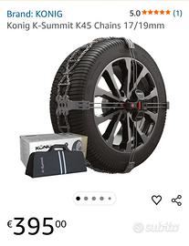 catene da neve esterne König K-Summit K45. 
