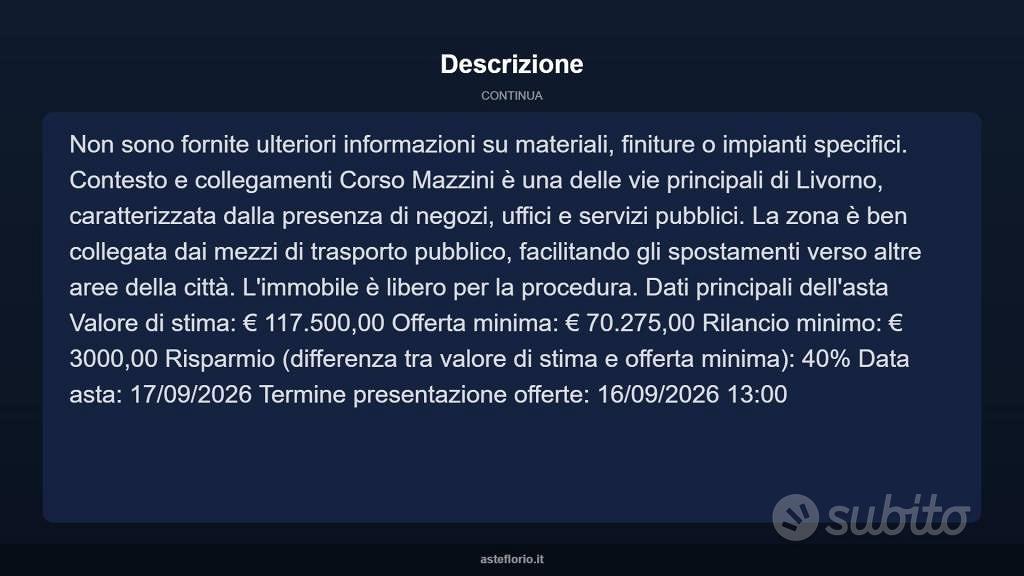 Appartamento – Livorno, Consiglio di Zona 3 - Vista 5