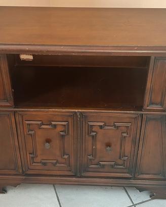 Mobile porta TV in legno massello