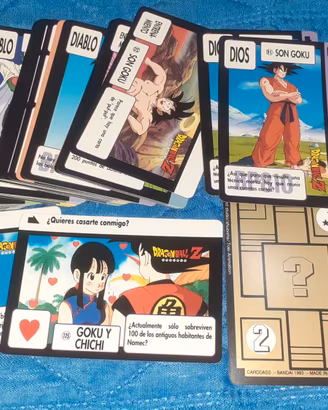 set 60 Carte Dragon Ball Z vintage bandai anni 90