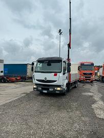 Renault midlum 215.75 cassone fisso GRU