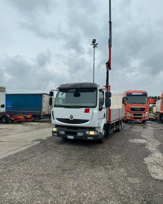 Renault midlum 215.75 cassone fisso GRU
