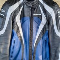 Giacca moto pelle spidi