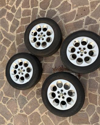 Cerchi in lega 15 pollici alfa romeo 156 - 5900853