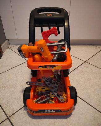 Carrellino officina Beta per bambini 