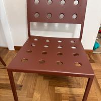 Coppia sedie da giardino HAY BALCONY CHAIR